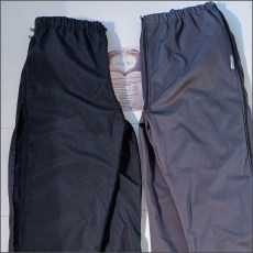 pantaloni incontinenza apribili con cerniere laterali