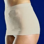 fascia stomia beige a compressione leggera lyddawear